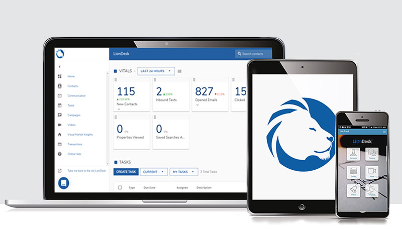 Liondesk R Integrated Crm Platform Marketing Automation